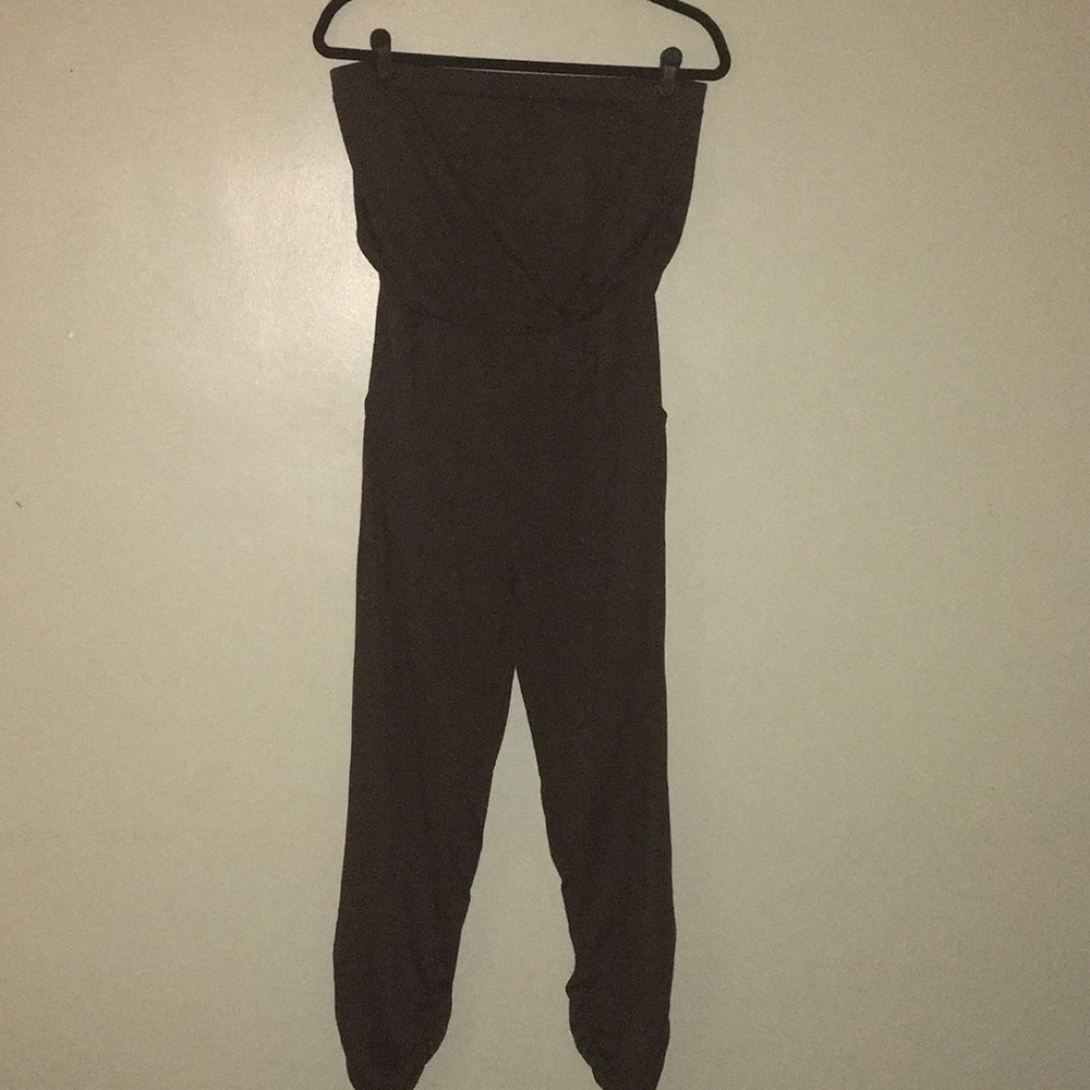 Ruched leg jumpsuit